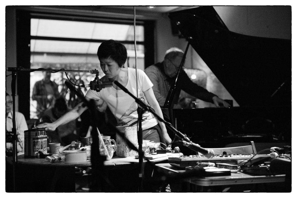 Steve Beresford and Rie Nakajima, Alteration Festival, Cafe OTO, London, June Photo: Fabio Lugaro
